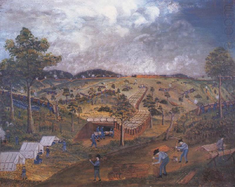 unknow artist Siege of Vicksburg china oil painting image